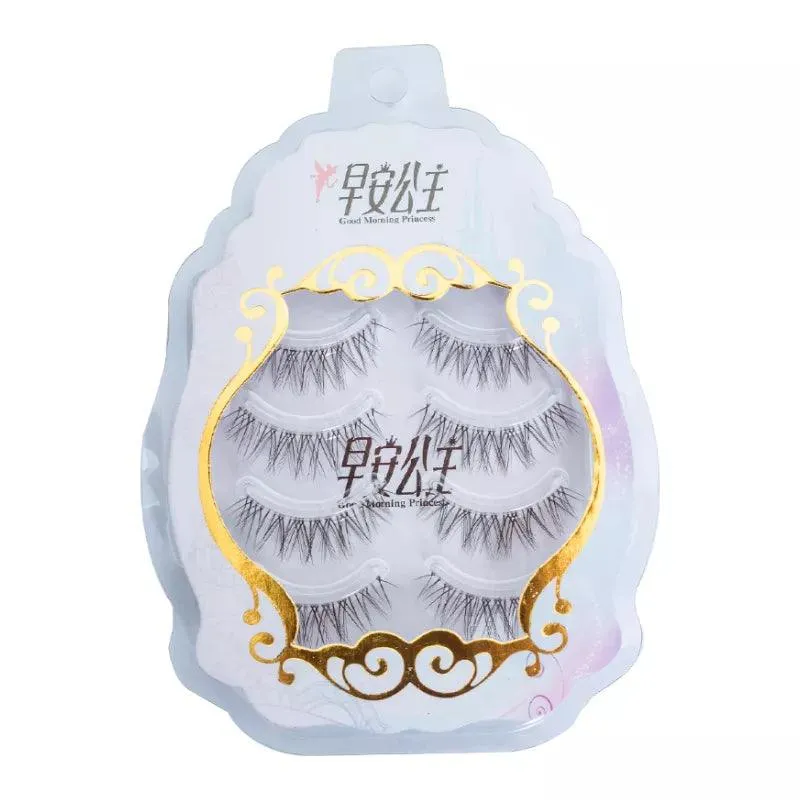 Korean Cosplay Wispy False Eyelashes - Luxurious, Lightweight, and Reusable for Stunning Looks