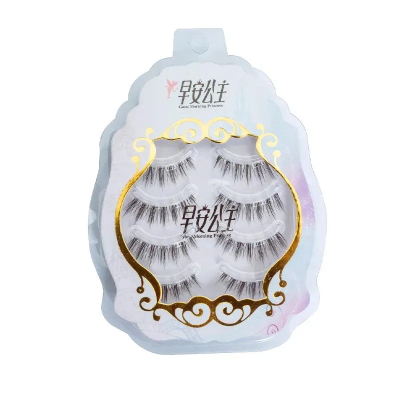 Korean Cosplay Wispy False Eyelashes - Luxurious, Lightweight, and Reusable for Stunning Looks