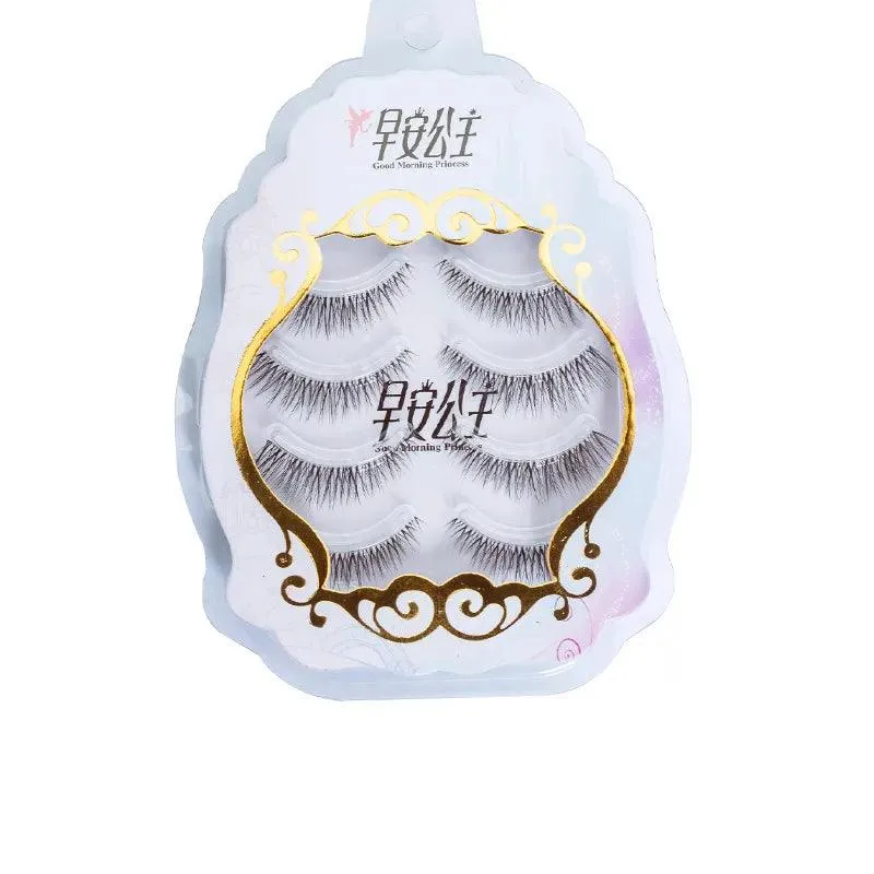 Korean Cosplay Wispy False Eyelashes - Luxurious, Lightweight, and Reusable for Stunning Looks