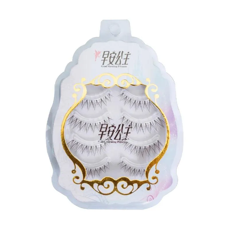 Korean Cosplay Wispy False Eyelashes - Luxurious, Lightweight, and Reusable for Stunning Looks