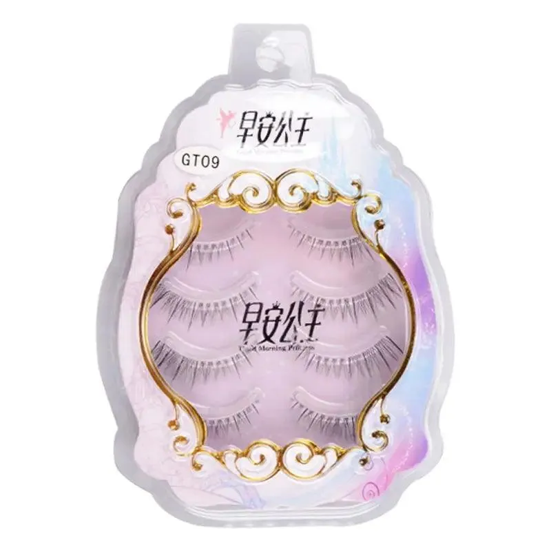 Korean Cosplay Wispy False Eyelashes - Luxurious, Lightweight, and Reusable for Stunning Looks