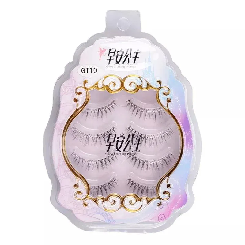 Korean Cosplay Wispy False Eyelashes - Luxurious, Lightweight, and Reusable for Stunning Looks