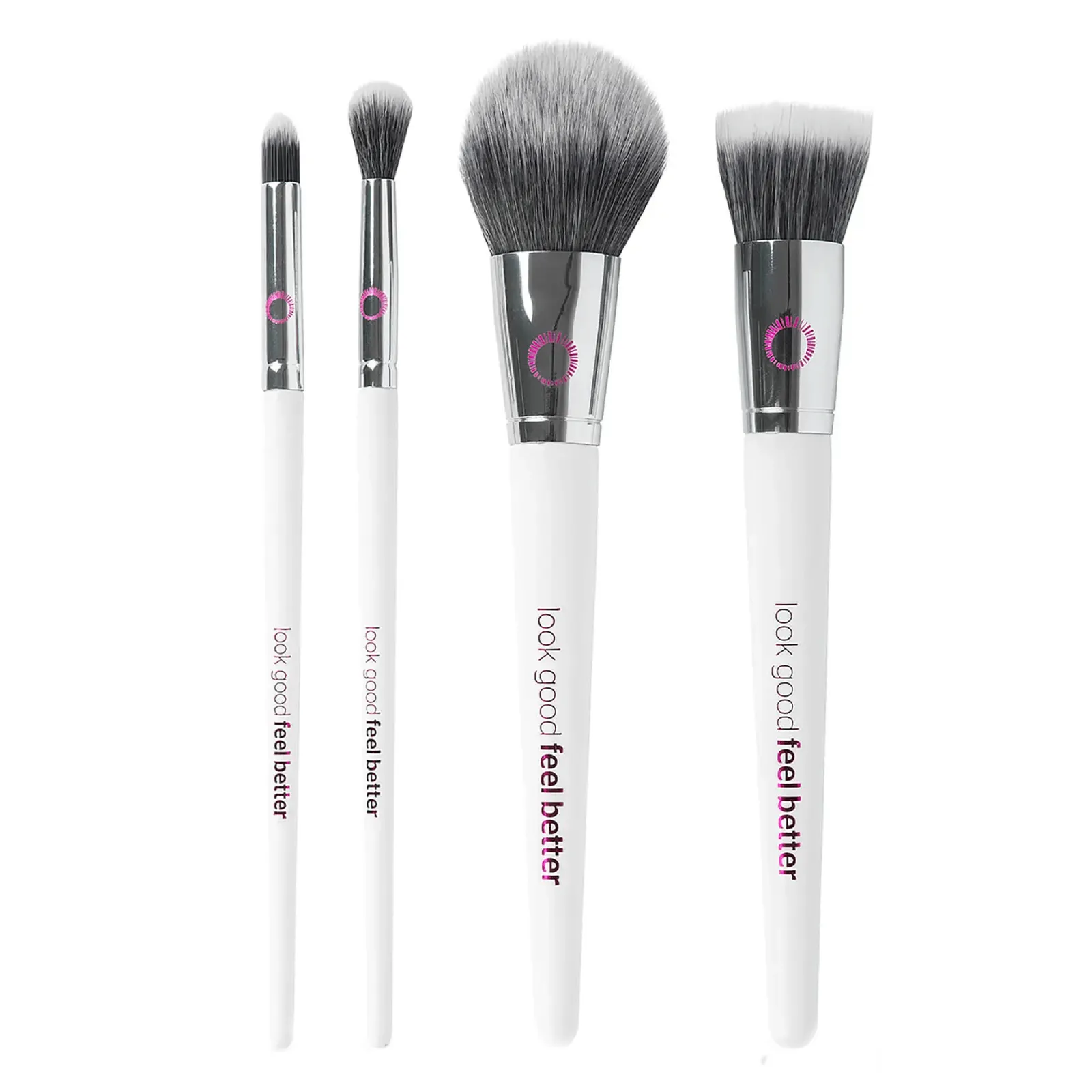 Look Good Feel Better 4 Piece Professional Makeup Brush Set