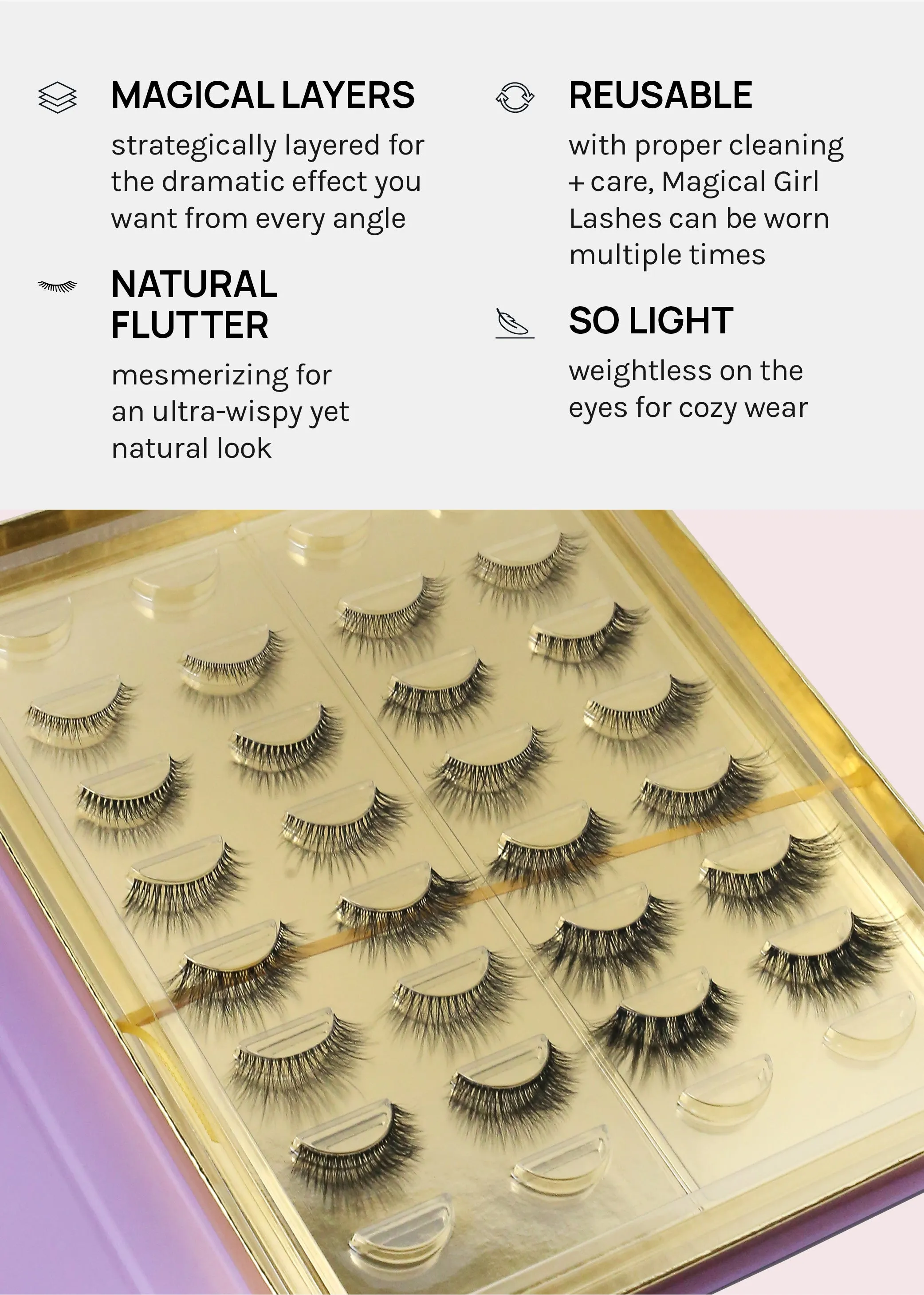 Magical Girl Classic Eyelashes – Mieko