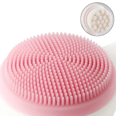 Makeup brush silicone face wash brush cleansing brush instrument 3d double-sided face wash brush manual face wash brush cleaning brush to clean pores