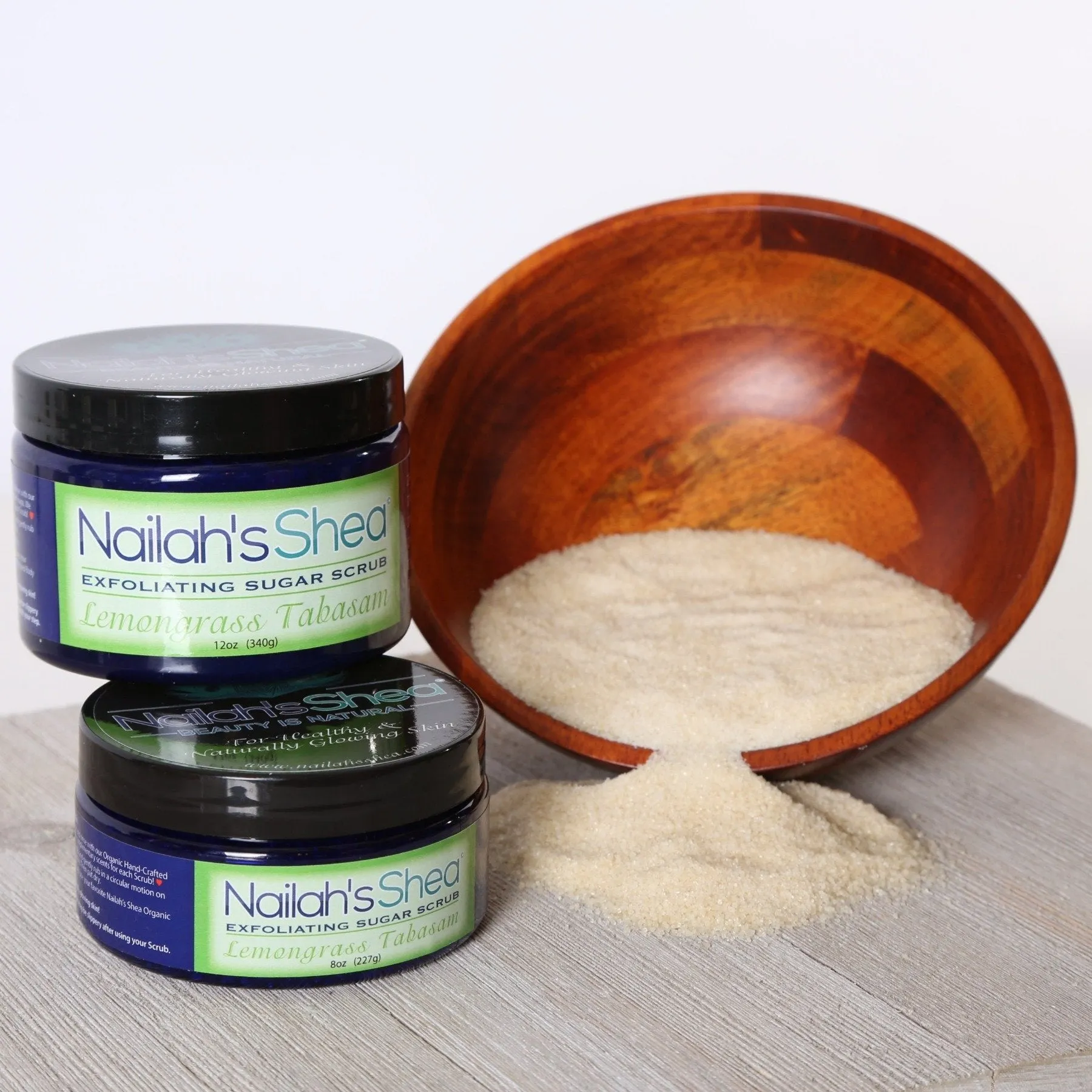 Nailah's Shea LemonGrass Exfoliating Sugar Scrub