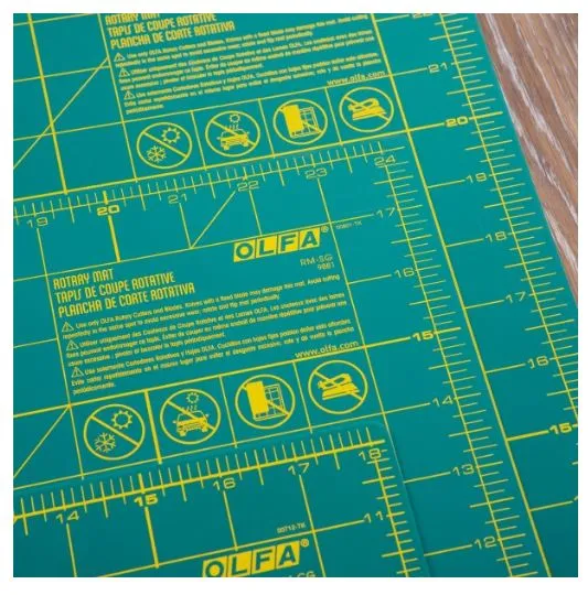 Olfa Cuttng Mat 430x280x1.5mm A3 Green