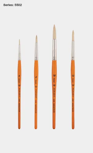 PANART CAMPUS BRISTLE ROUND SH BRUSH 502-12