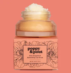 Poppy & Pout Grapefruit Lip Scrub