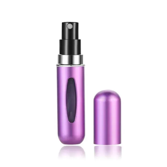 Portable Perfume Spray Bottles - Mini Cosmetic Travel Containers