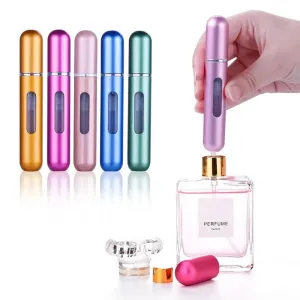 Portable Perfume Spray Bottles - Mini Cosmetic Travel Containers