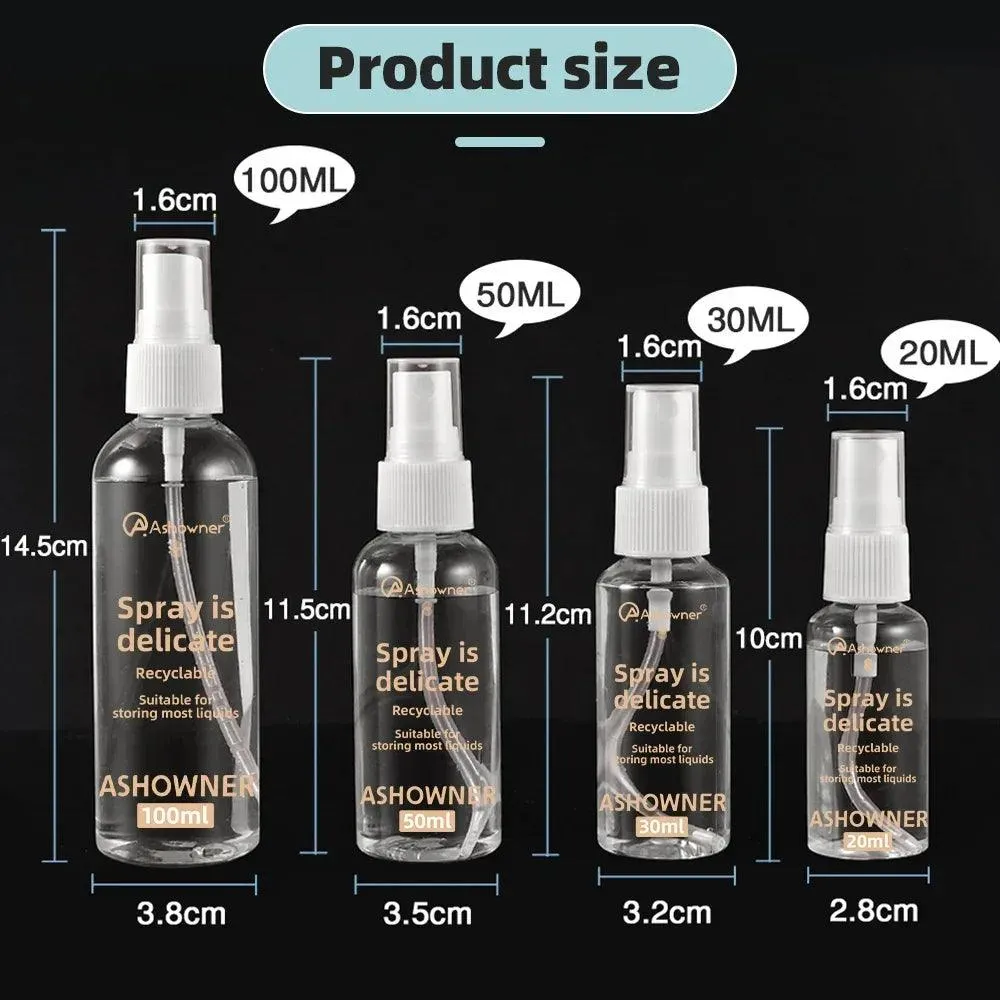 Refillable Perfume Travel Spray: Variety of Portable, Leak-proof Bottles