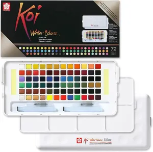 Sakura Studio Set Koi Watercolor Kit - (Pack of 72)