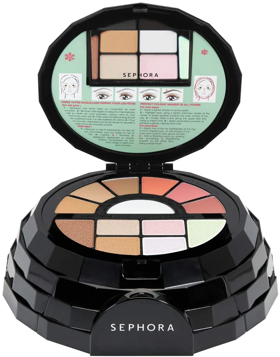 Sephora Igloo Palace Palette De Maquillage Makeup Palette 109 Couleurs Colors SA0017