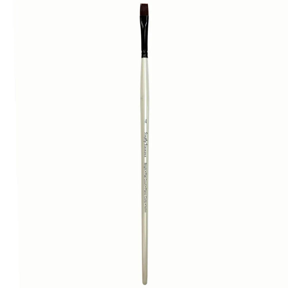 Simply Simmons Brushes - Long Handled Synthetic Bright