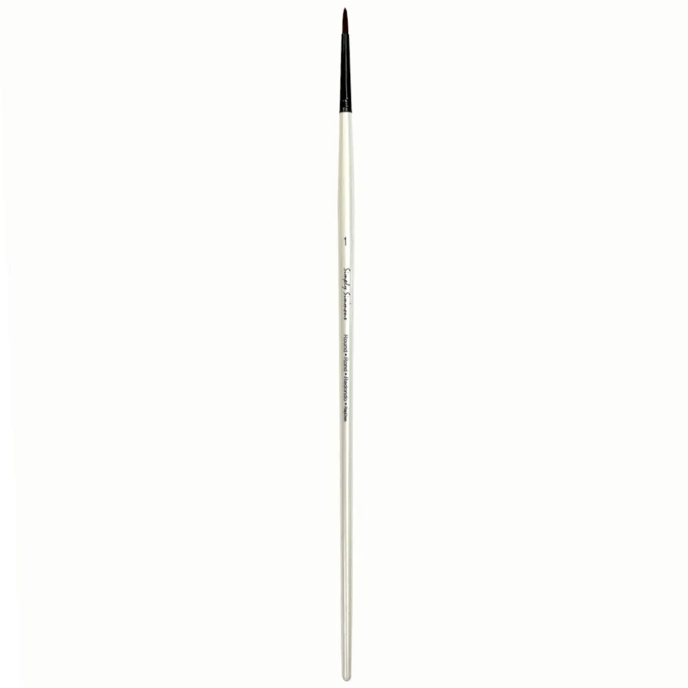 Simply Simmons Brushes - Long Handled Synthetic Round