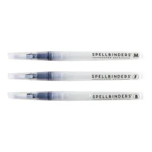 Spellbinders Water Brush Set 3/Pkg