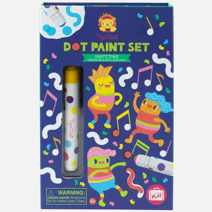 Tiger Tribe Dot Paint Set - Party Time