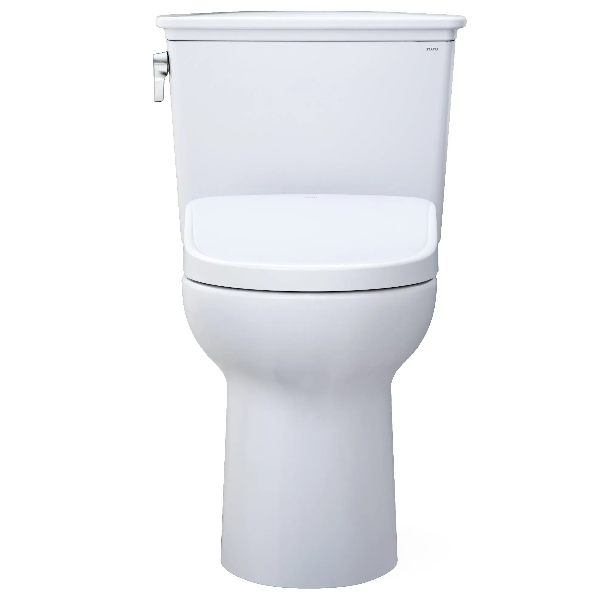 TOTO MW7864726CEFGA.10#01 Drake Transitional WASHLET  Two-Piece Toilet and S7 Bidet Seat with Auto Flush, Cotton White