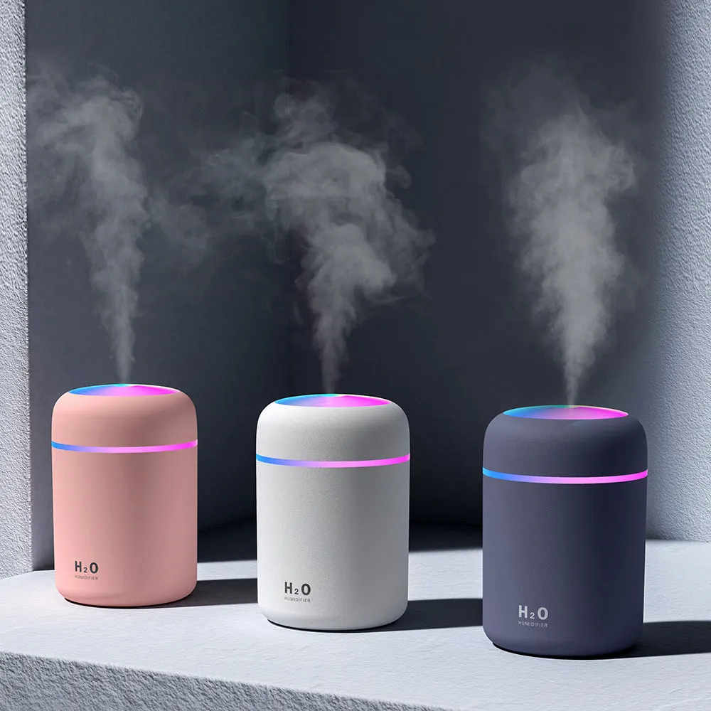 USB Mini Humidifier Car Air Purifier = Device