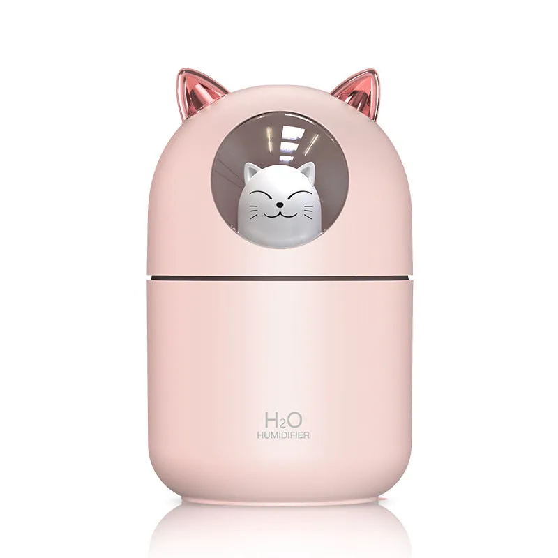 USB Mini Humidifier Night Lamp