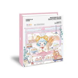 Watercolor Painting Book: Dessert Princess